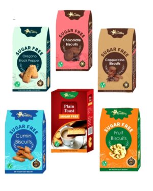 SUGAR FREE BISCUIT (PACK OF 6 Pkt)