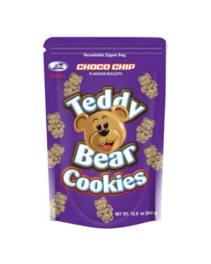 Teddy Bear Cookies Choco Chip (Pack of 12)